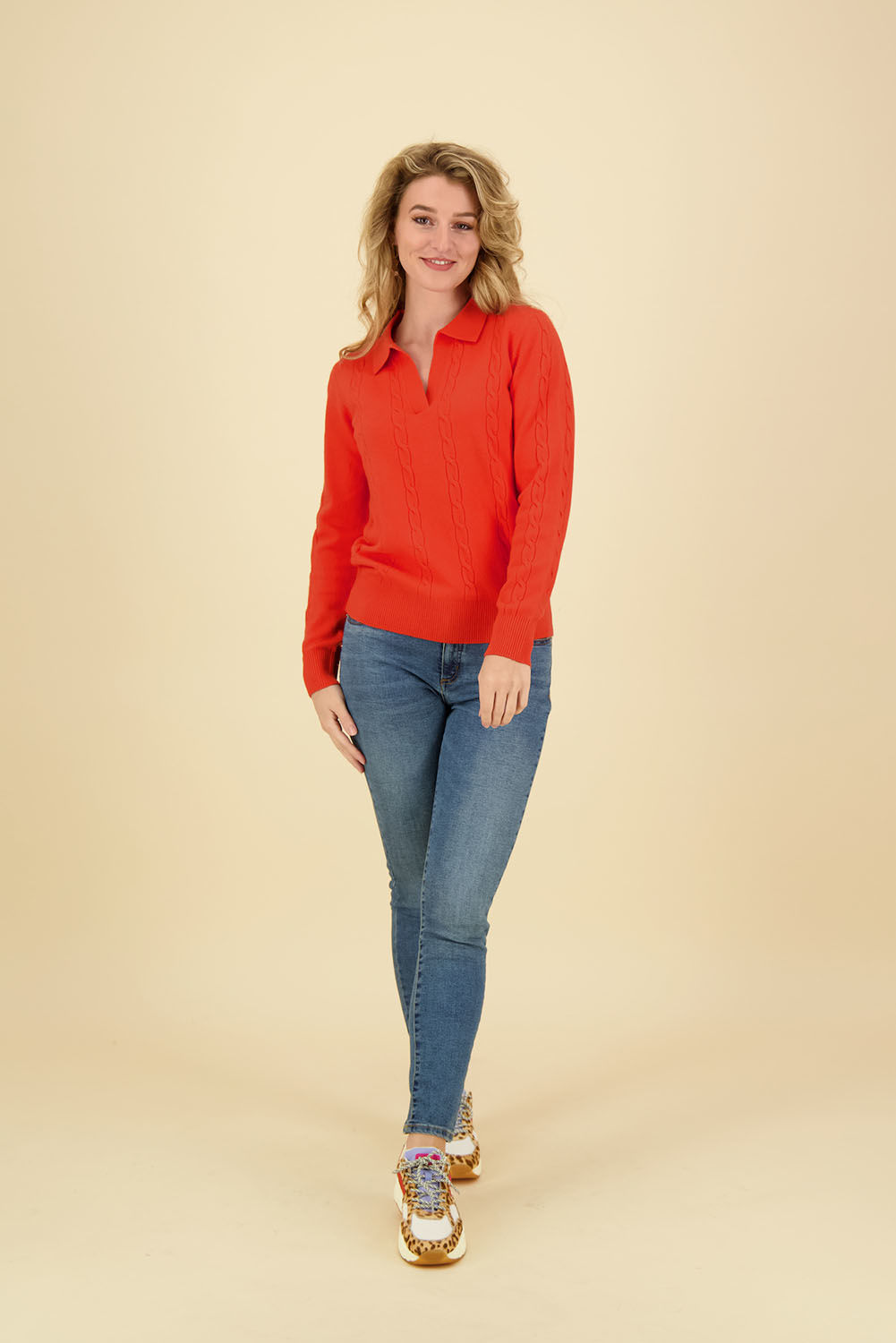 HV Society Trui Janine Oranje  HV Society Trui Janine Oranje