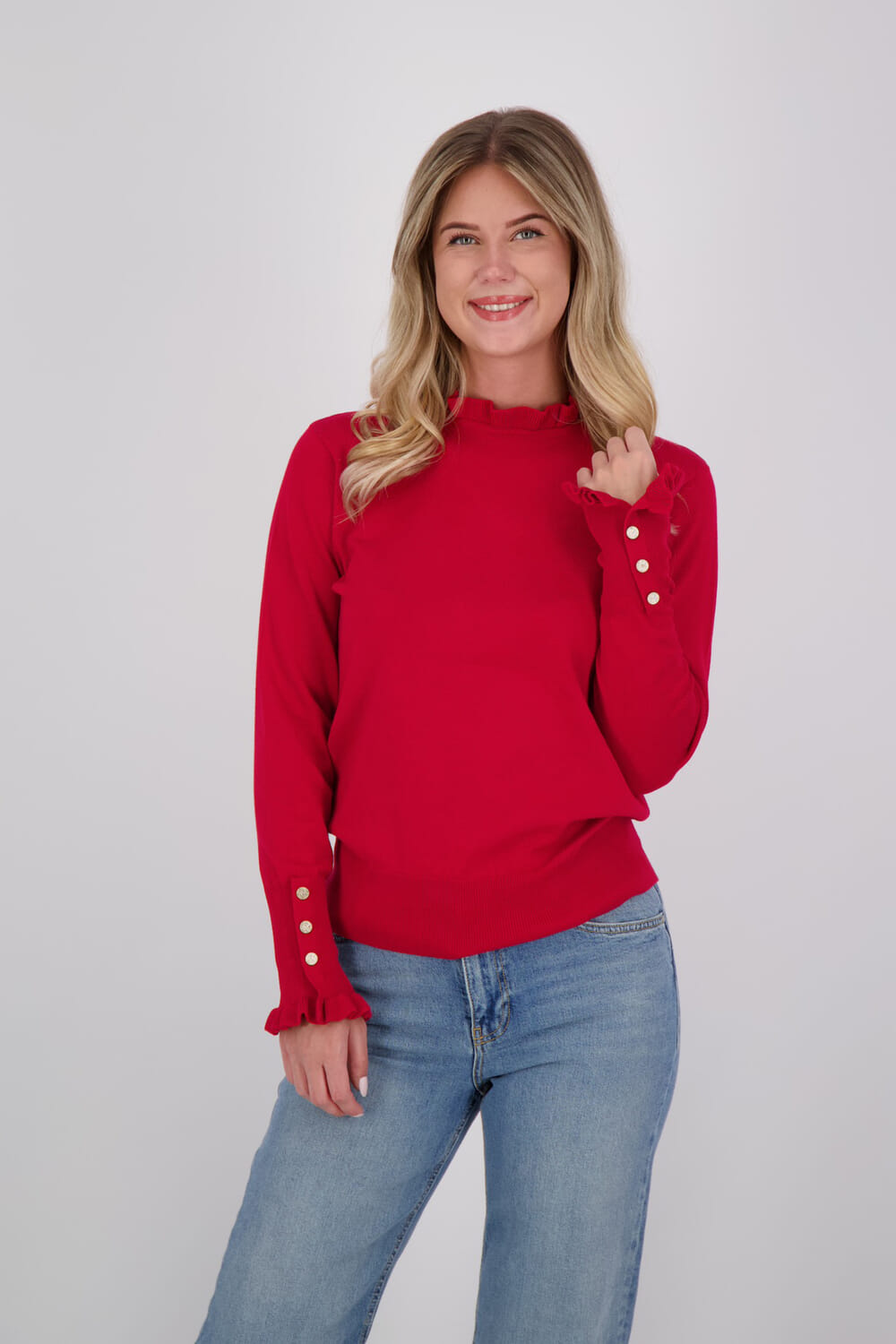 Freequent Trui Kate Rood Freequent Trui Kate Rood