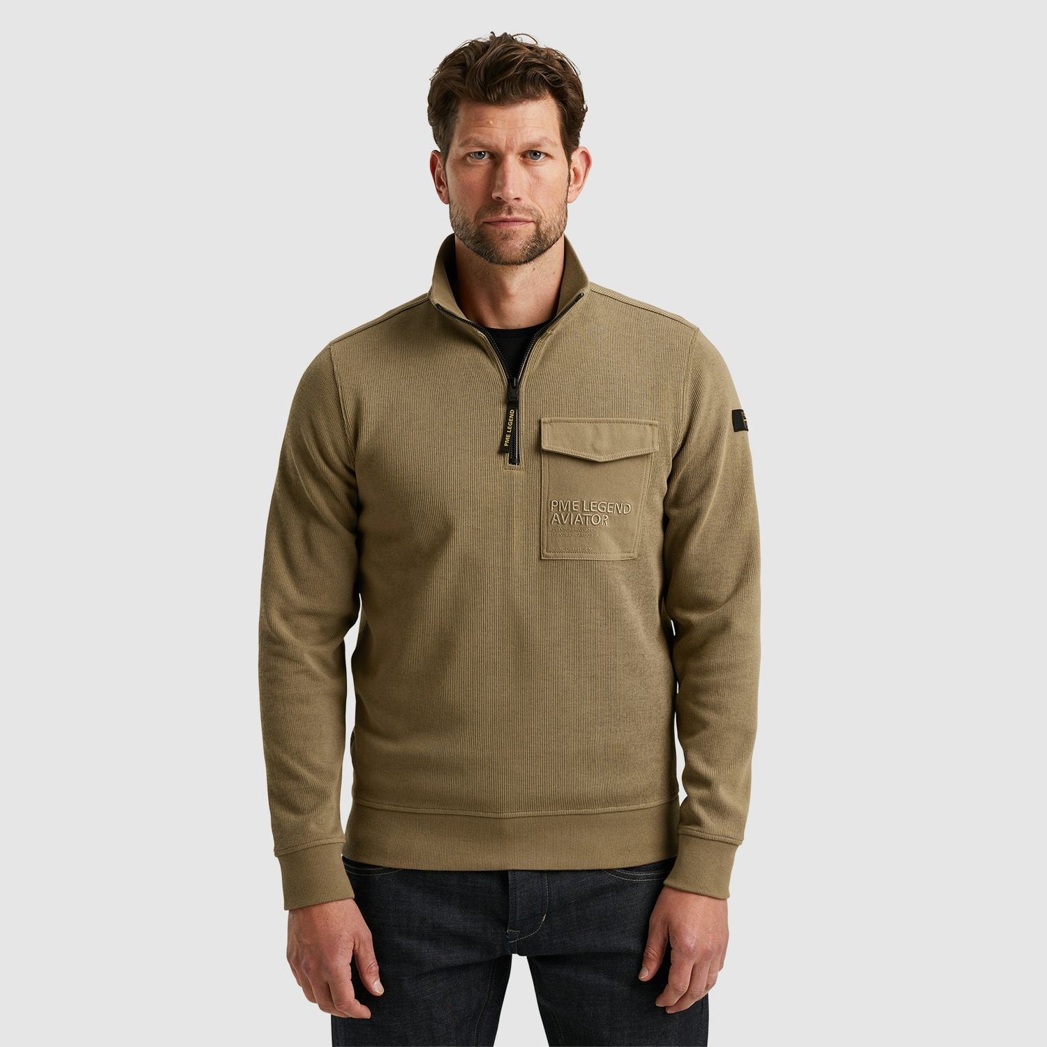 Pme Legend Trui Bruin Pme Legend Trui Bruin