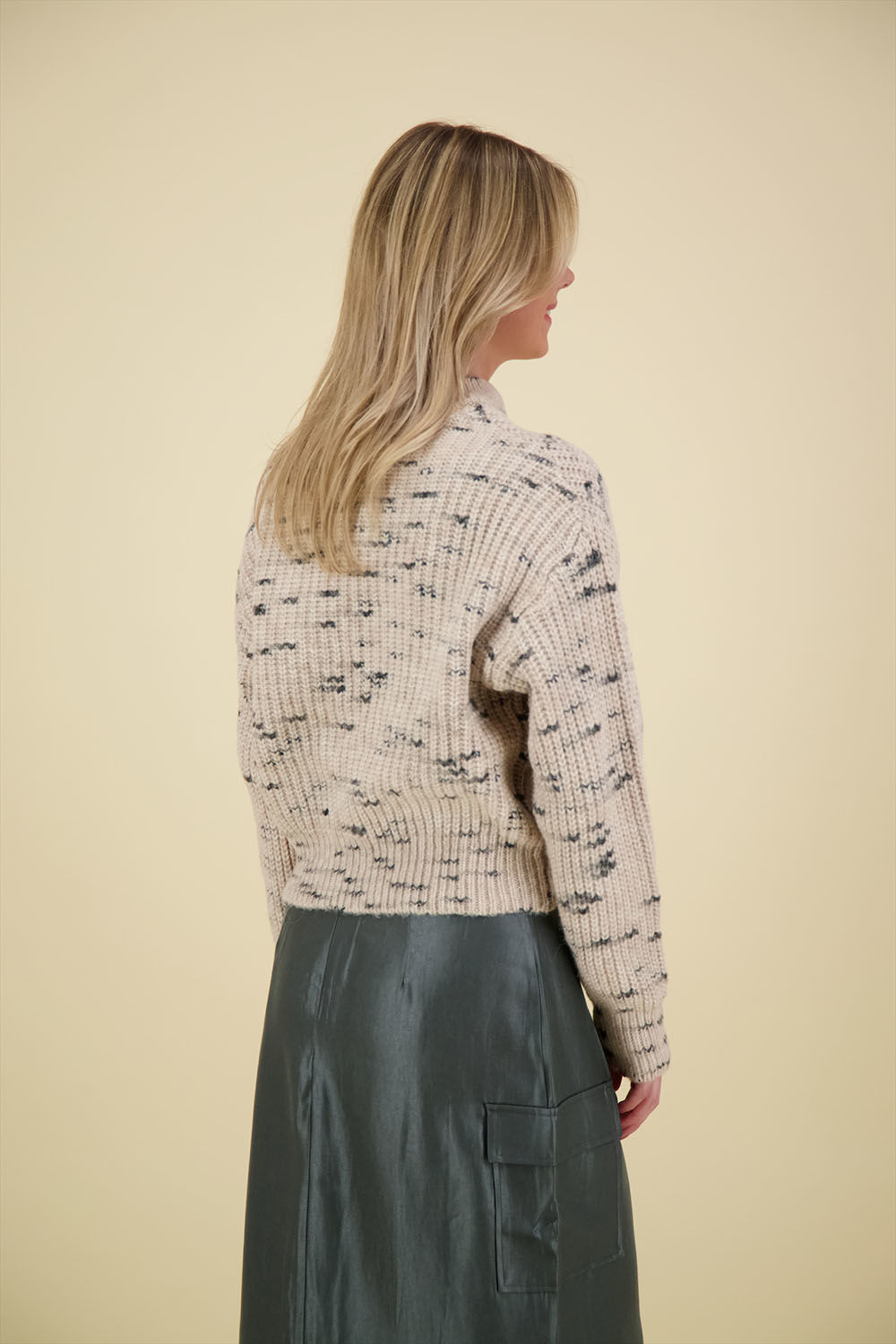 Aaiko Trui Milou Spacedye Beige Aaiko Trui Milou Spacedye Beige