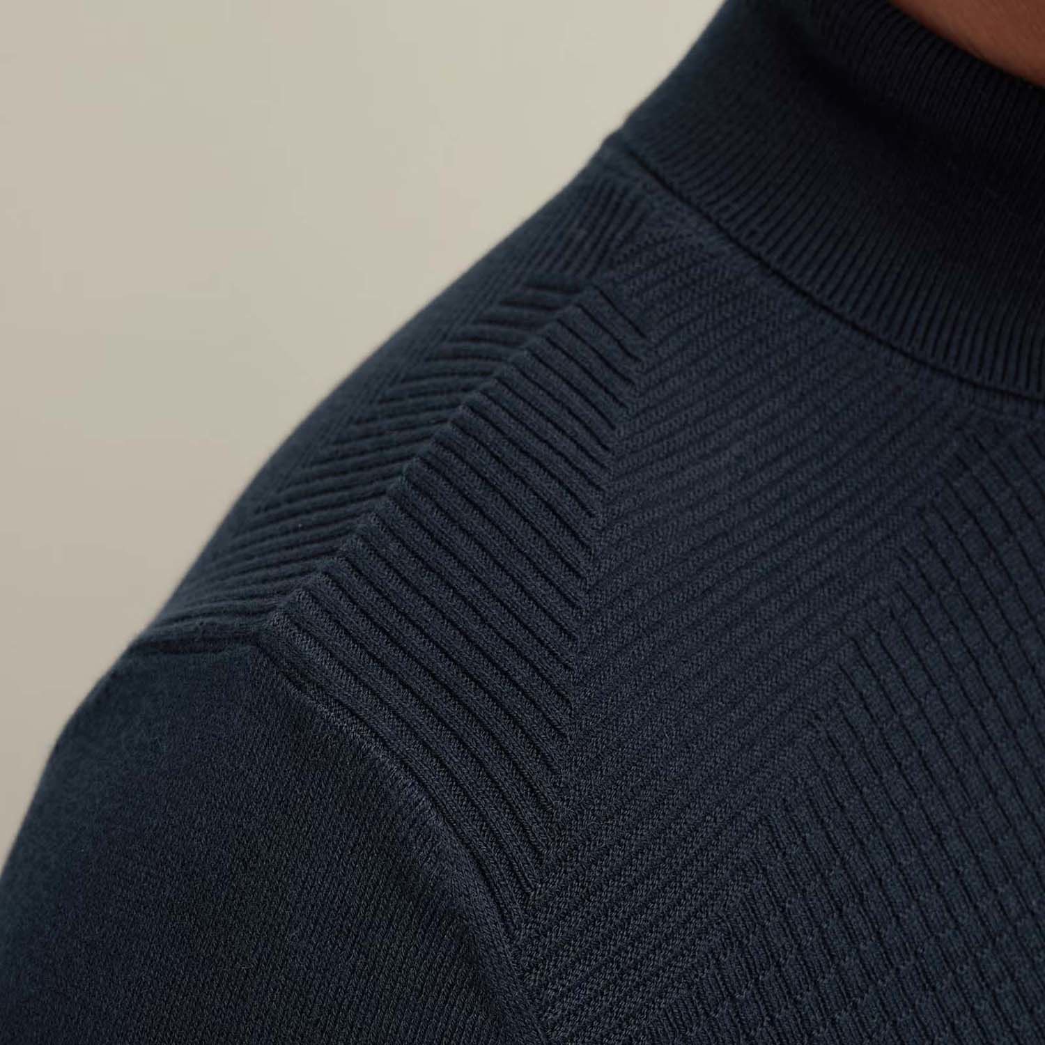 Vanguard Trui Pima Donkerblauw Vanguard Trui Pima Donkerblauw