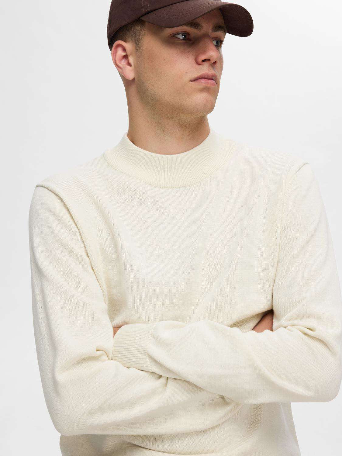 Selected Homme Trui Robert Gebroken Wit Selected Homme Trui Robert Gebroken Wit