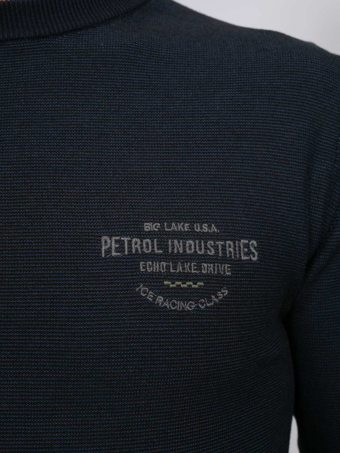 Petrol  Trui Donkerblauw  Petrol  Trui Donkerblauw