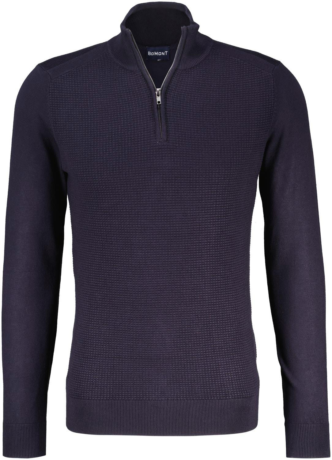 Bomont Trui Zip Donkerblauw Bomont Trui Zip Donkerblauw