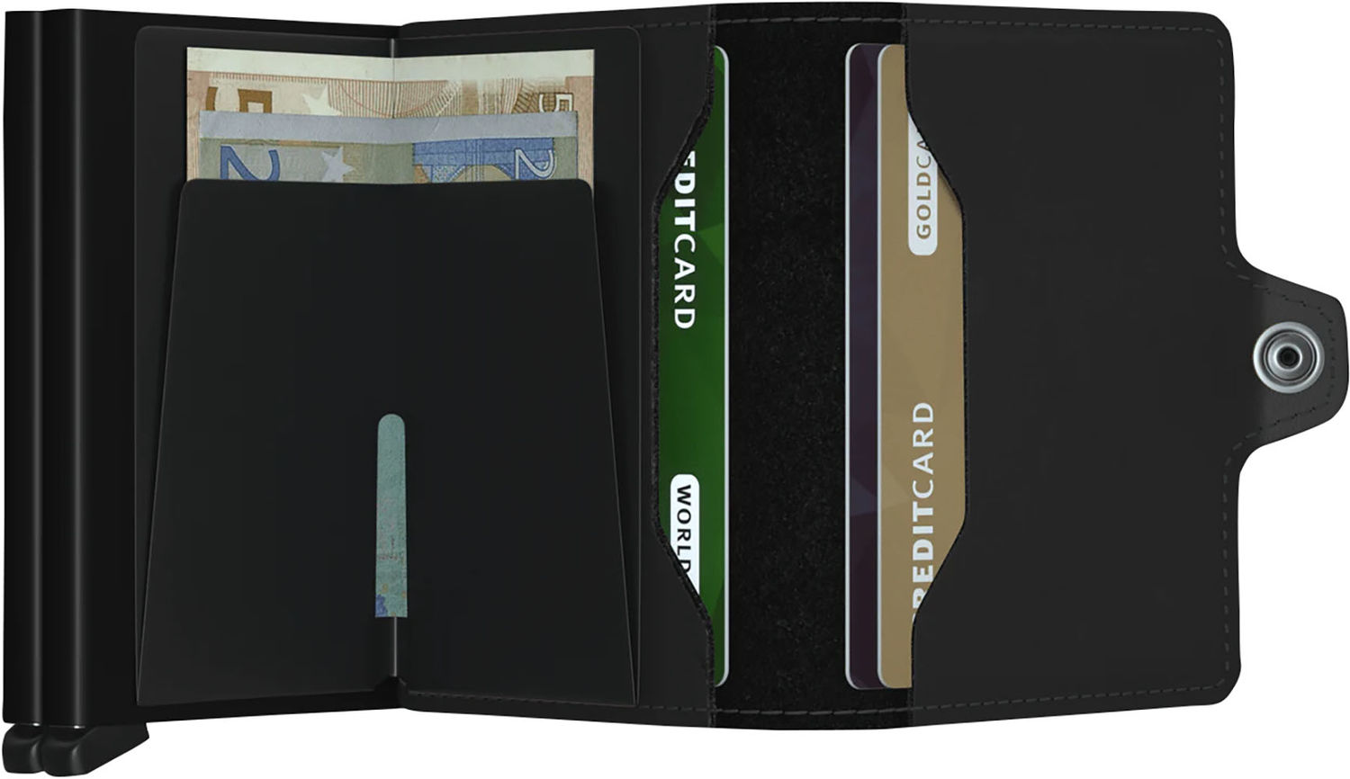 Secrid Twinwallet Zwart Secrid Twinwallet Zwart