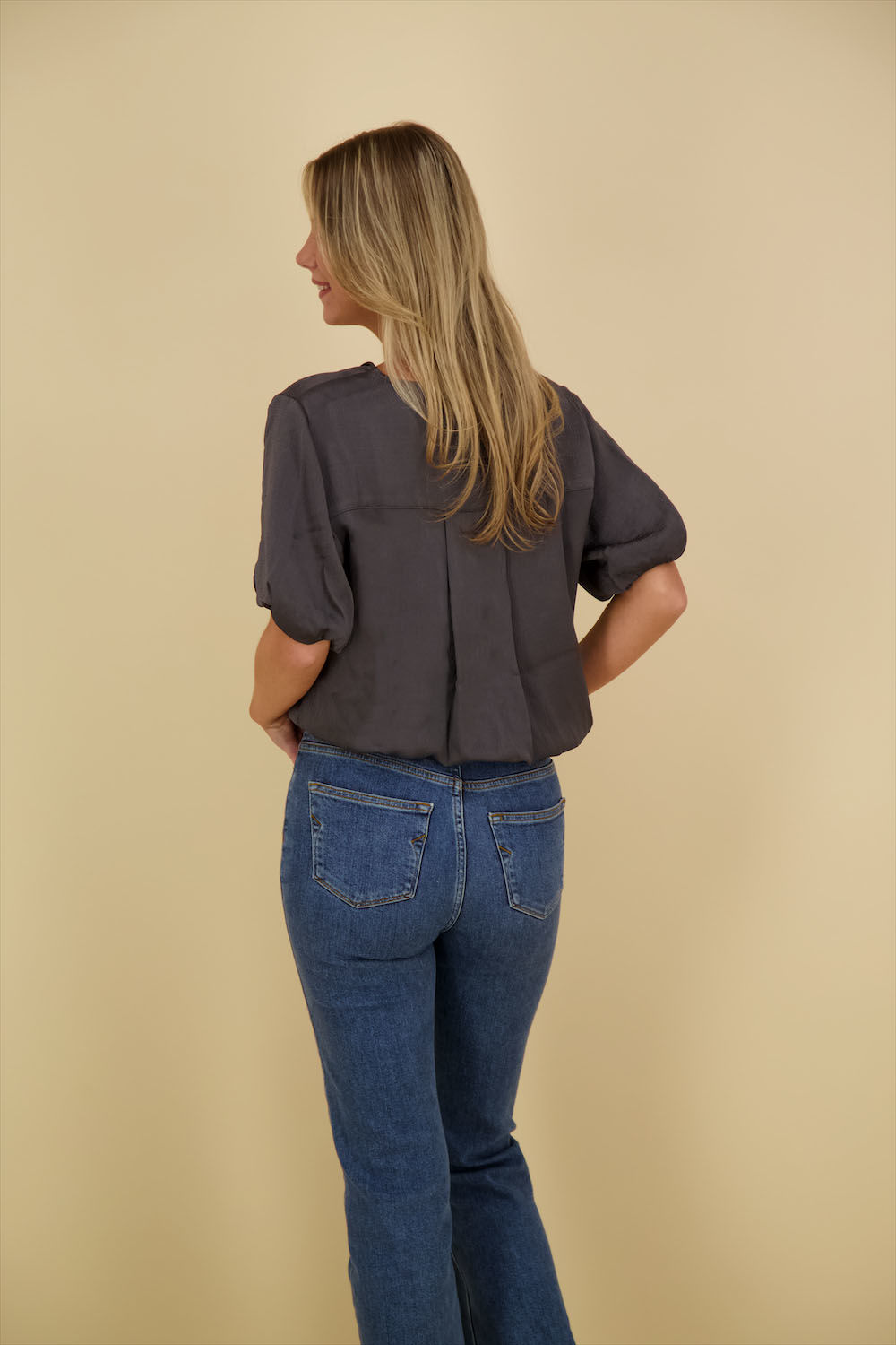 Yaya Blouse Grijs  Yaya Blouse Grijs