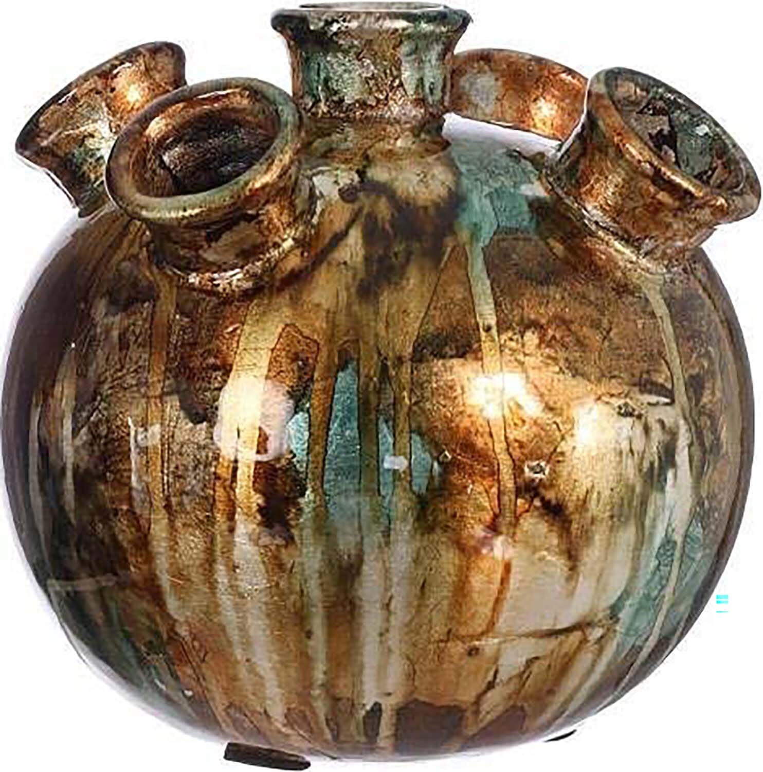 Bomont Collection Vaas Dazzle Tulip  Blauw Bomont Collection Vaas Dazzle Tulip  Blauw