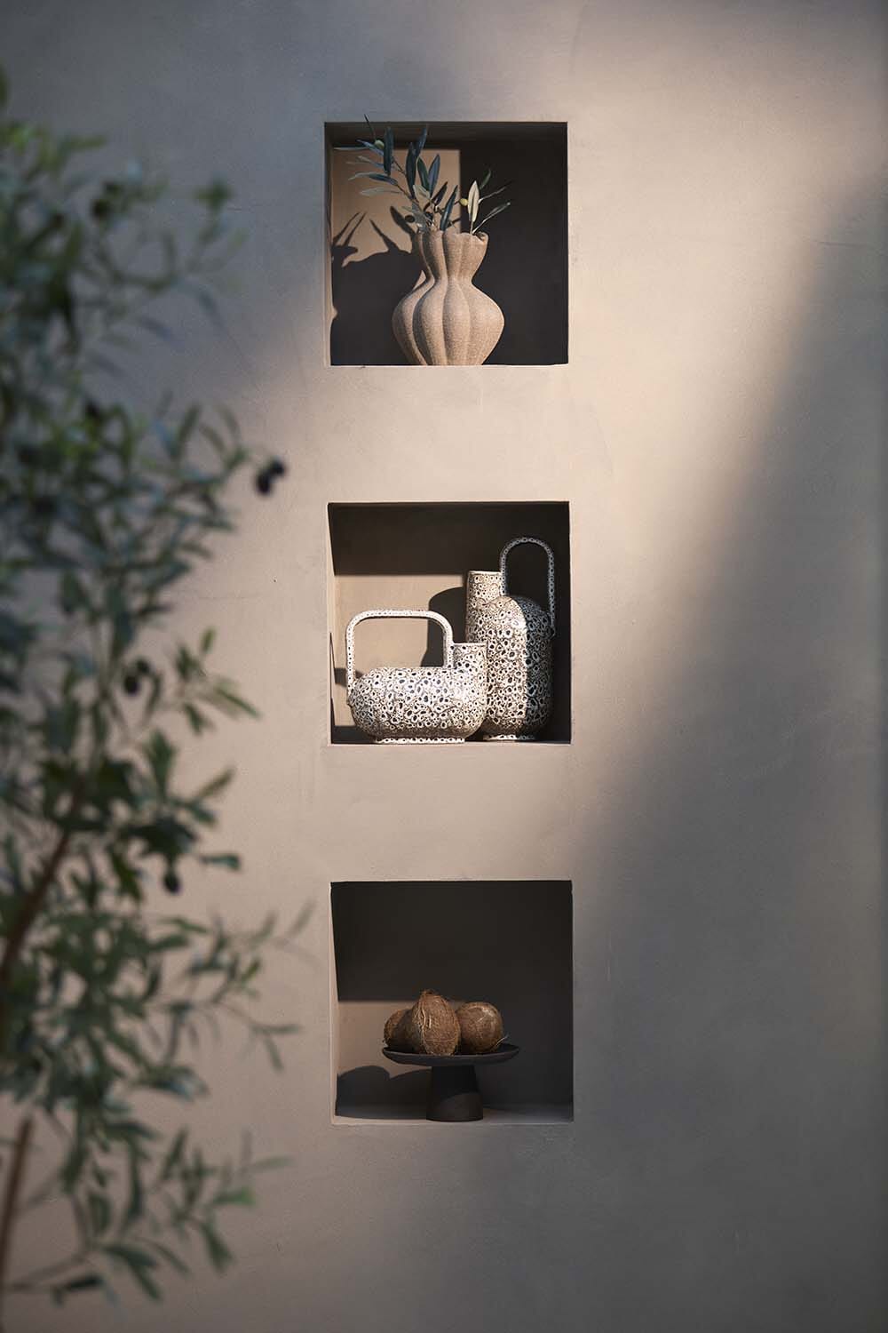 Bomont Collection Vaas Deco  Bruin Bomont Collection Vaas Deco  Bruin