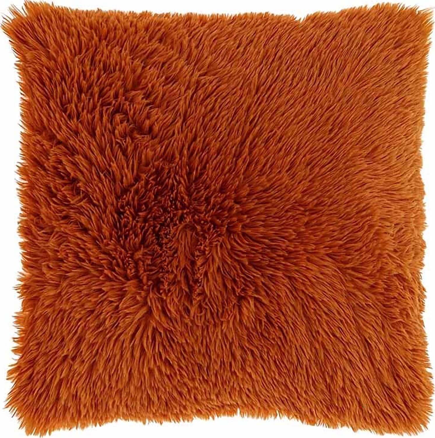 Kussen Mats 45x45cm orange flame Bruin  Kussen Mats 45x45cm orange flame Bruin