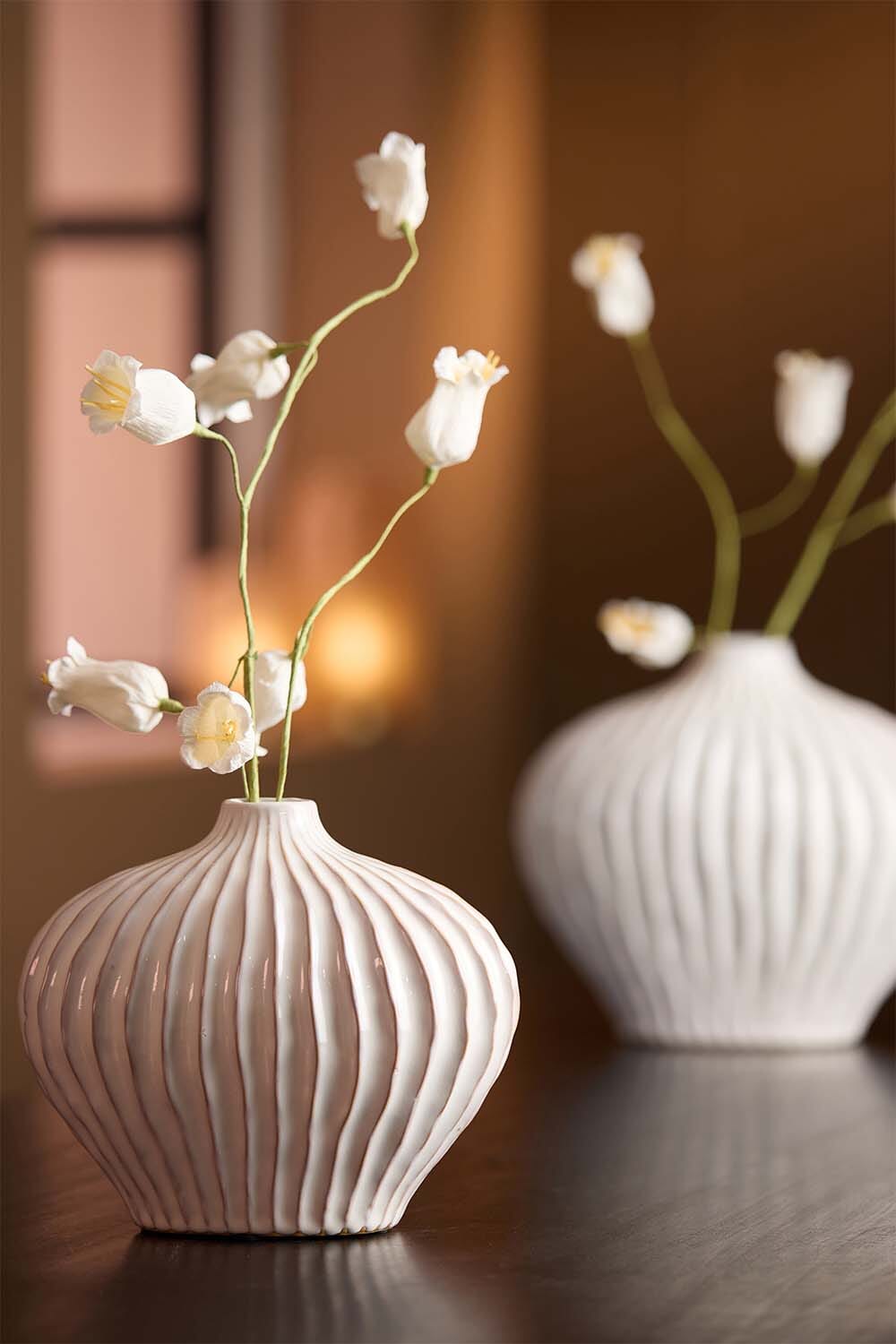 Bomont Collection Vaas Deco Lorito  Wit Bomont Collection Vaas Deco Lorito  Wit