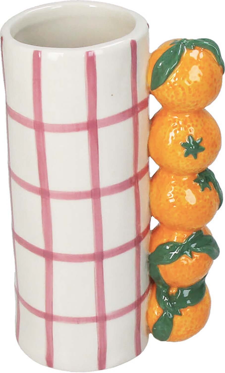 Bomont Collection Vaas Mandarin  Oranje Bomont Collection Vaas Mandarin  Oranje