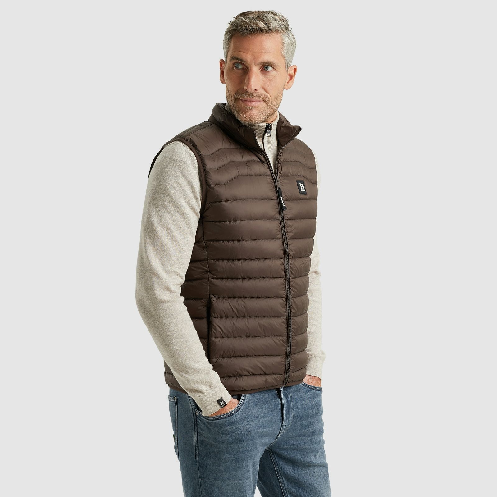 Vanguard Bodywarmer Densylon Bruin