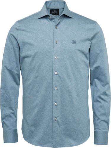 Vanguard Long Sleeve Shirt CF Solid Jersey Blauw
