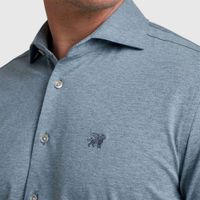 Long Sleeve Shirt CF Solid Jersey Blauw