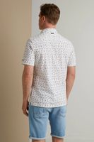 Short Sleeve Shirt Print at pique Wit