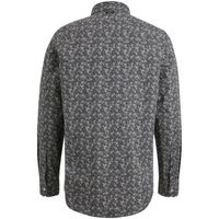 Long Sleeve Shirt Print on poplin Bruin