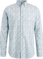 Long Sleeve Shirt Print on poplin Bruin