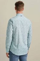 Long Sleeve Shirt Print on poplin Bruin