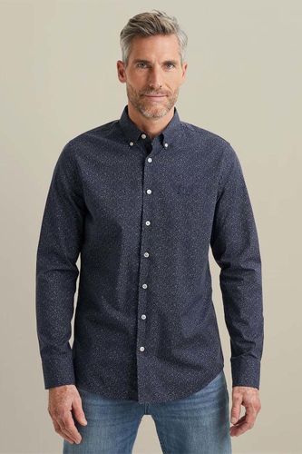 Vanguard Overhemd Print Blauw