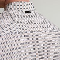 Long Sleeve Shirt Print on poplin Wit