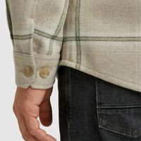 Long Sleeve Shirt Check Brushed Wo Bruin