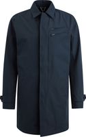 Long jacket Poly Soft Touch V-Coat Blauw