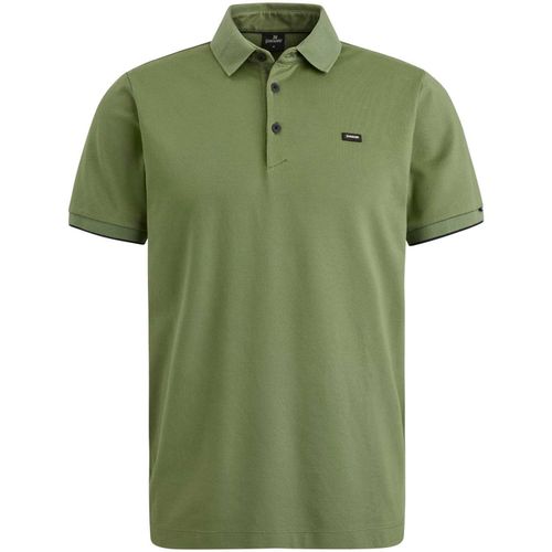 Vanguard Short sleeve polo pique blend Groen