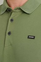 Short sleeve polo pique blend Groen