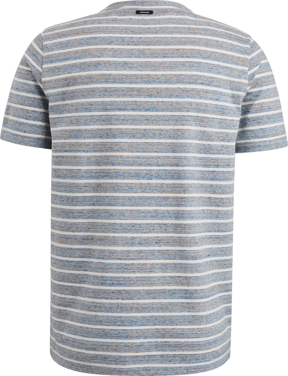 Vanguard T-shirt Streep Blauw