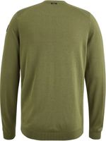 Crewneck cotton modal versatile Groen