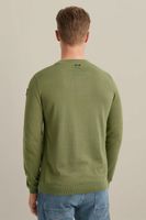 Crewneck cotton modal versatile Groen