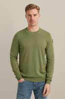 Crewneck cotton modal versatile Groen