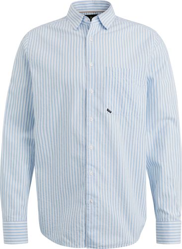 Vanguard Long Sleeve Shirt YD Stripe with d Blauw