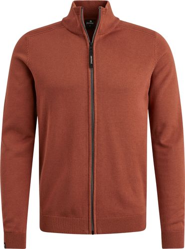 Vanguard Zip jacket cotton modal Rood