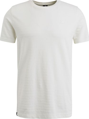 Vanguard Short sleeve r-neck jersey structu Wit