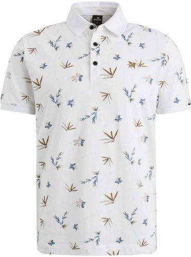Vanguard Short sleeve polo stretch pique bl Wit