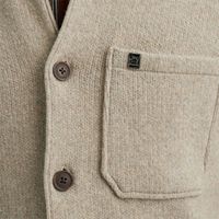 Vest Button Bruin