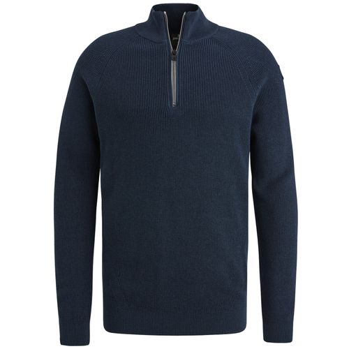 Vanguard Half zip collar gentleman's deal c Blauw