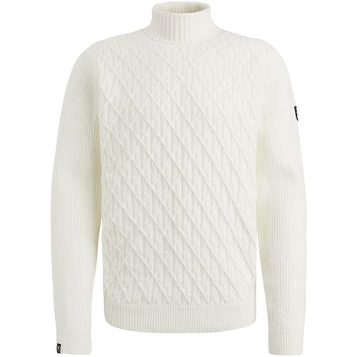 Vanguard Roll neck cotton blend stretch Bruin