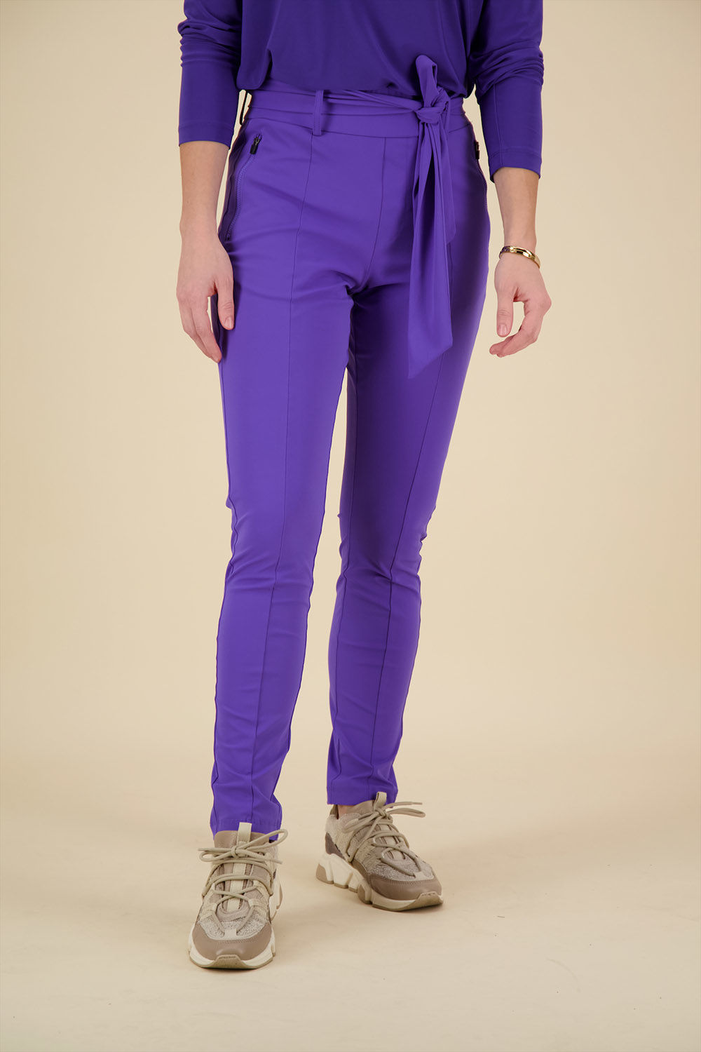 Zoso Pantalon Veronica Paars  Zoso Pantalon Veronica Paars