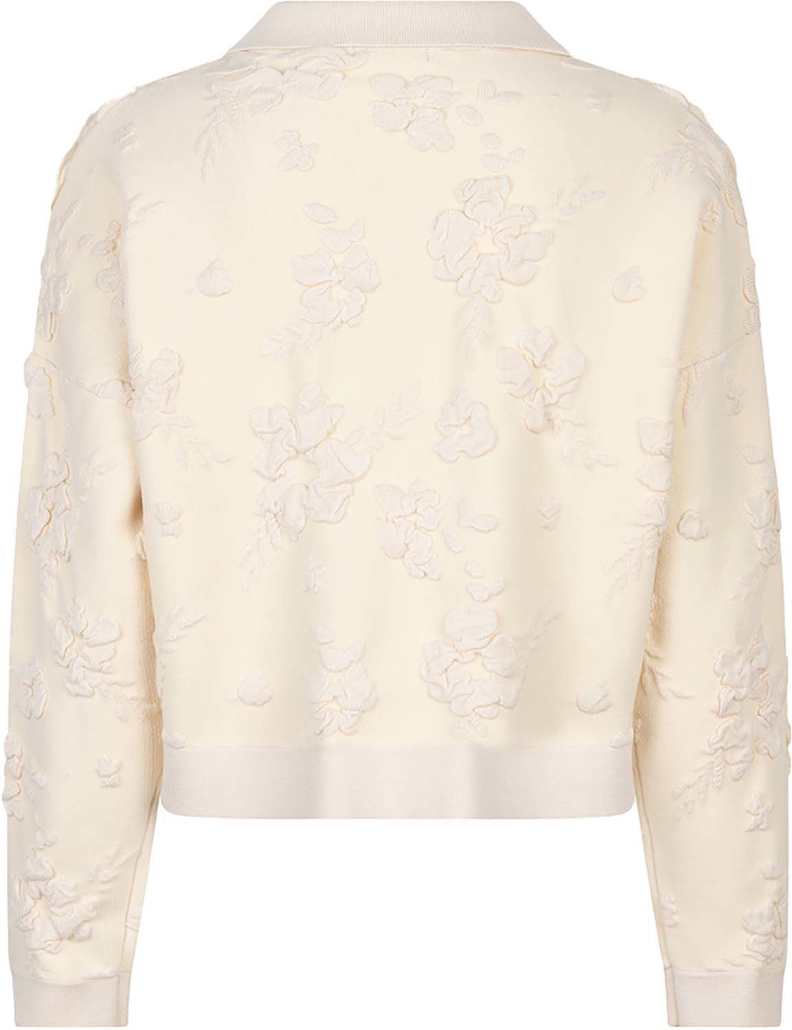 Esqualo Vest Flowers Beige Esqualo Vest Flowers Beige