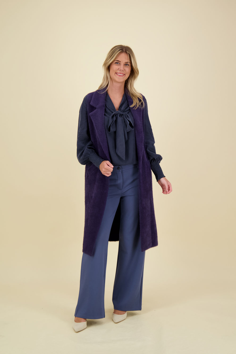 Rino & Pelle Vest Dallas Paars Rino & Pelle Vest Dallas Paars