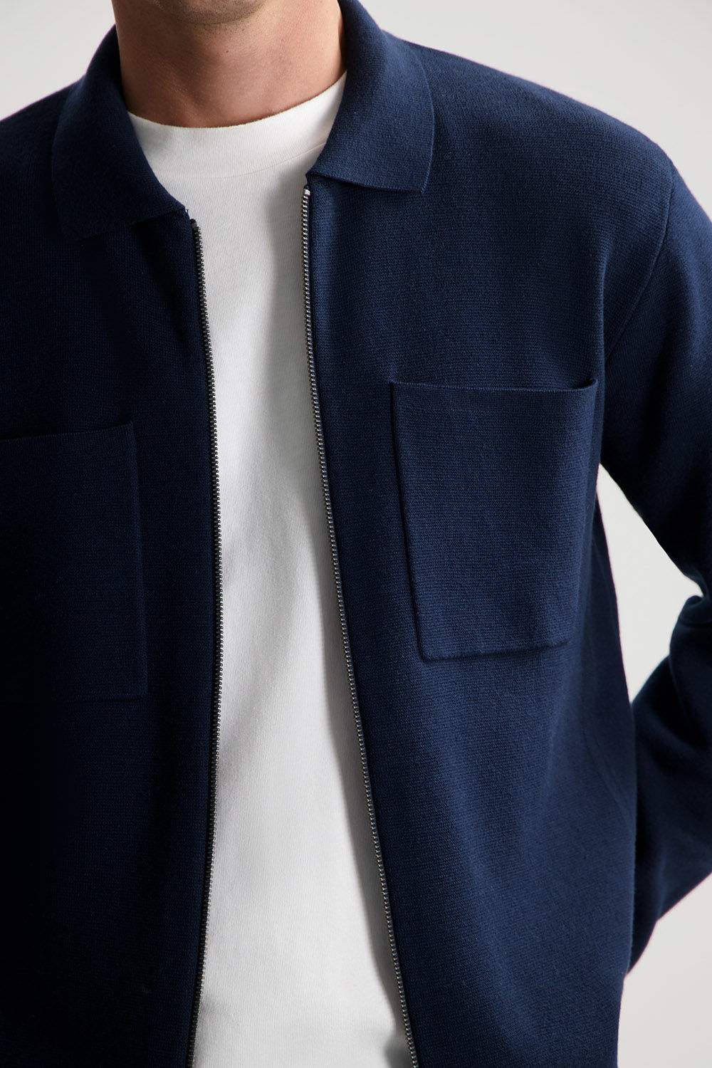 Dstrezzed Vest Julian Donkerblauw Dstrezzed Vest Julian Donkerblauw