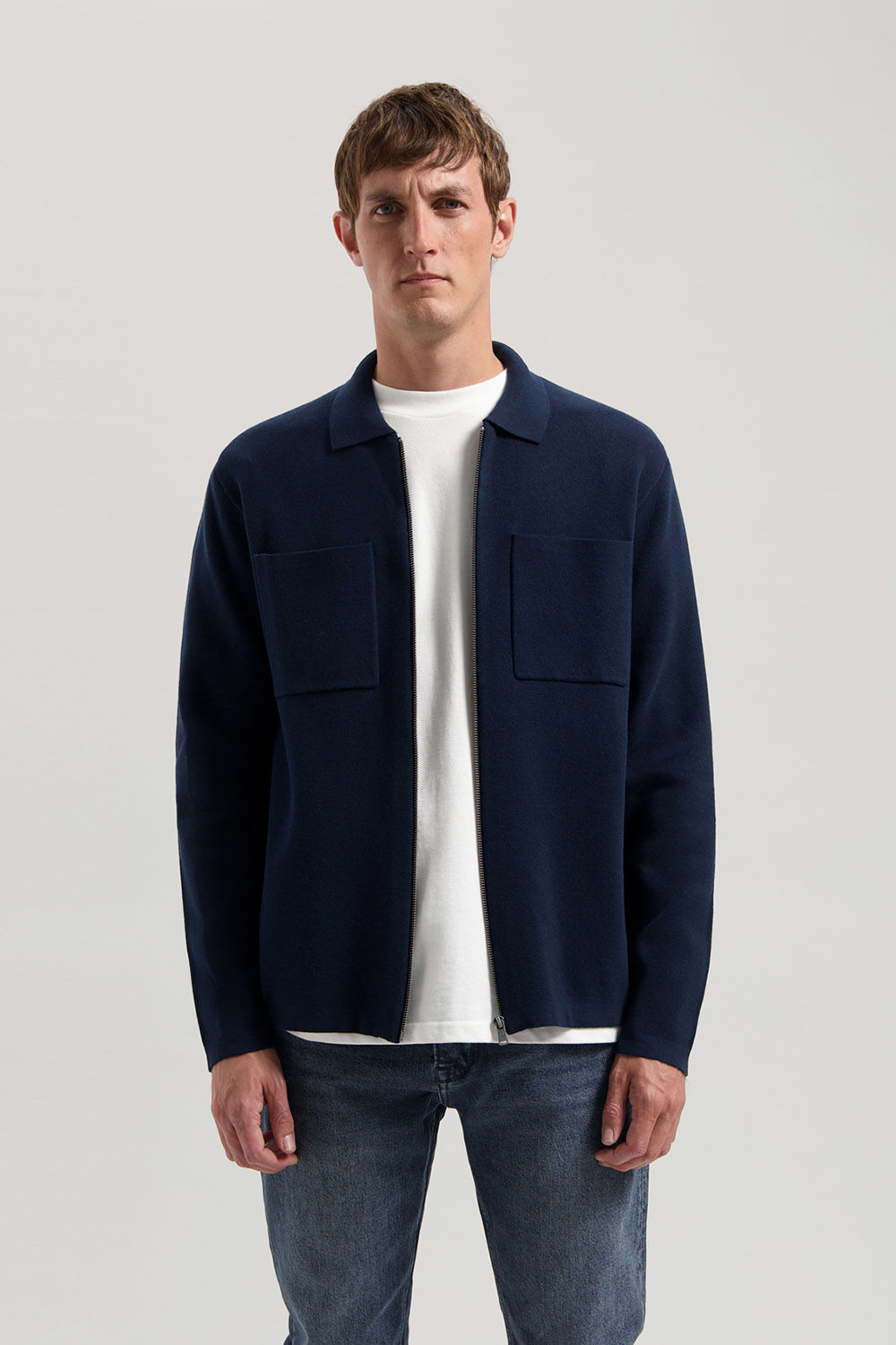 Dstrezzed Vest Julian Donkerblauw Dstrezzed Vest Julian Donkerblauw