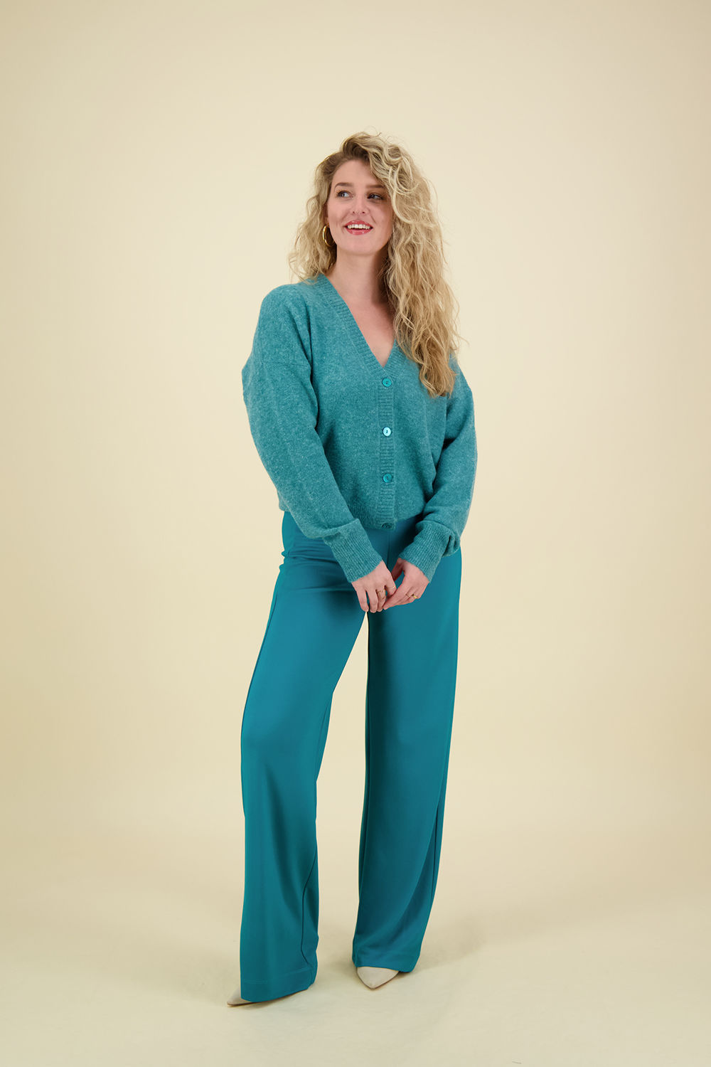 Vive La Femme Vest Lucie Groen Vive La Femme Vest Lucie Groen