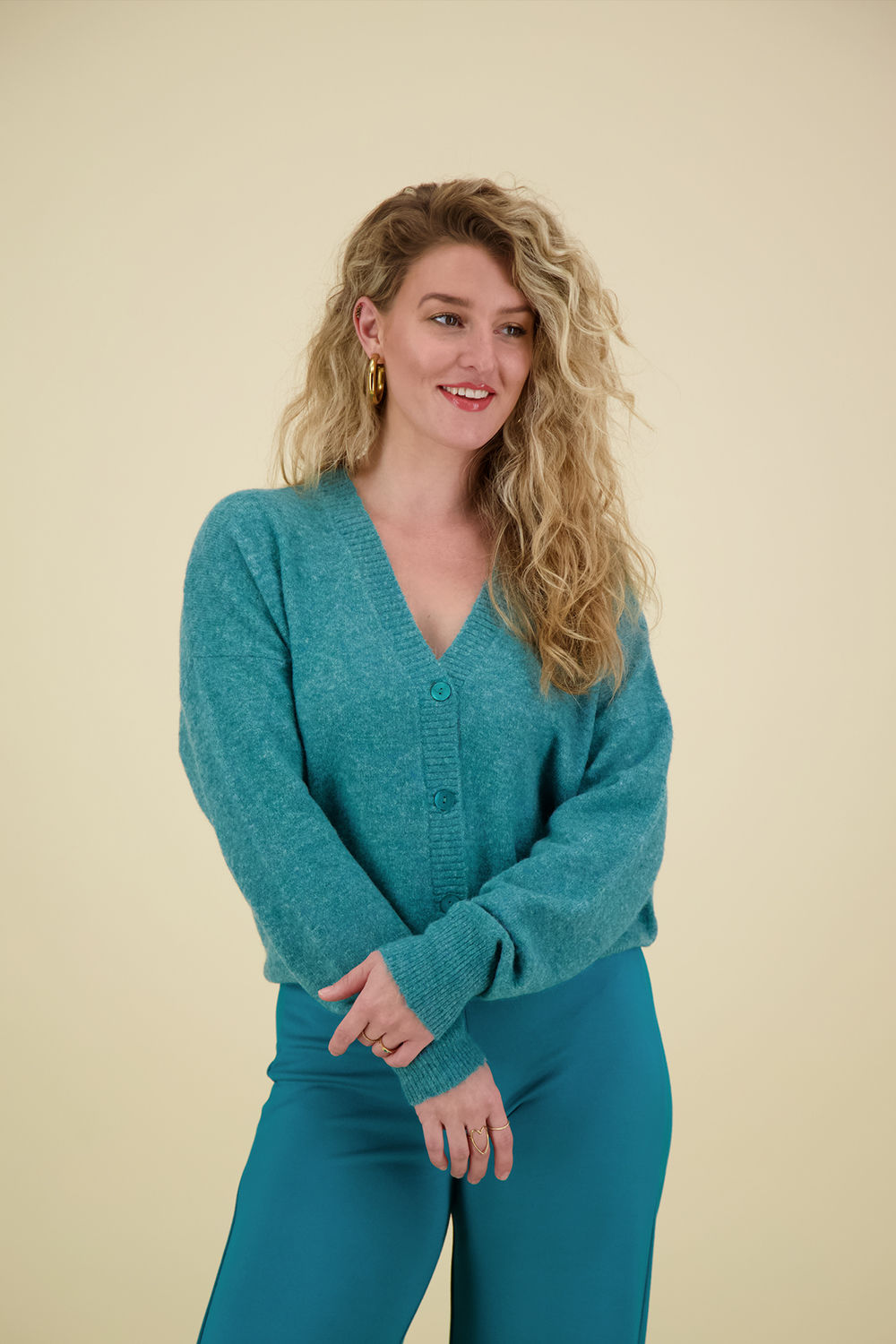 Vive La Femme Vest Lucie Groen Vive La Femme Vest Lucie Groen