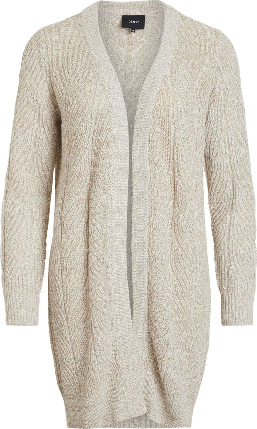 Object Gebreid Vest Nova Stella Beige Object Gebreid Vest Nova Stella Beige