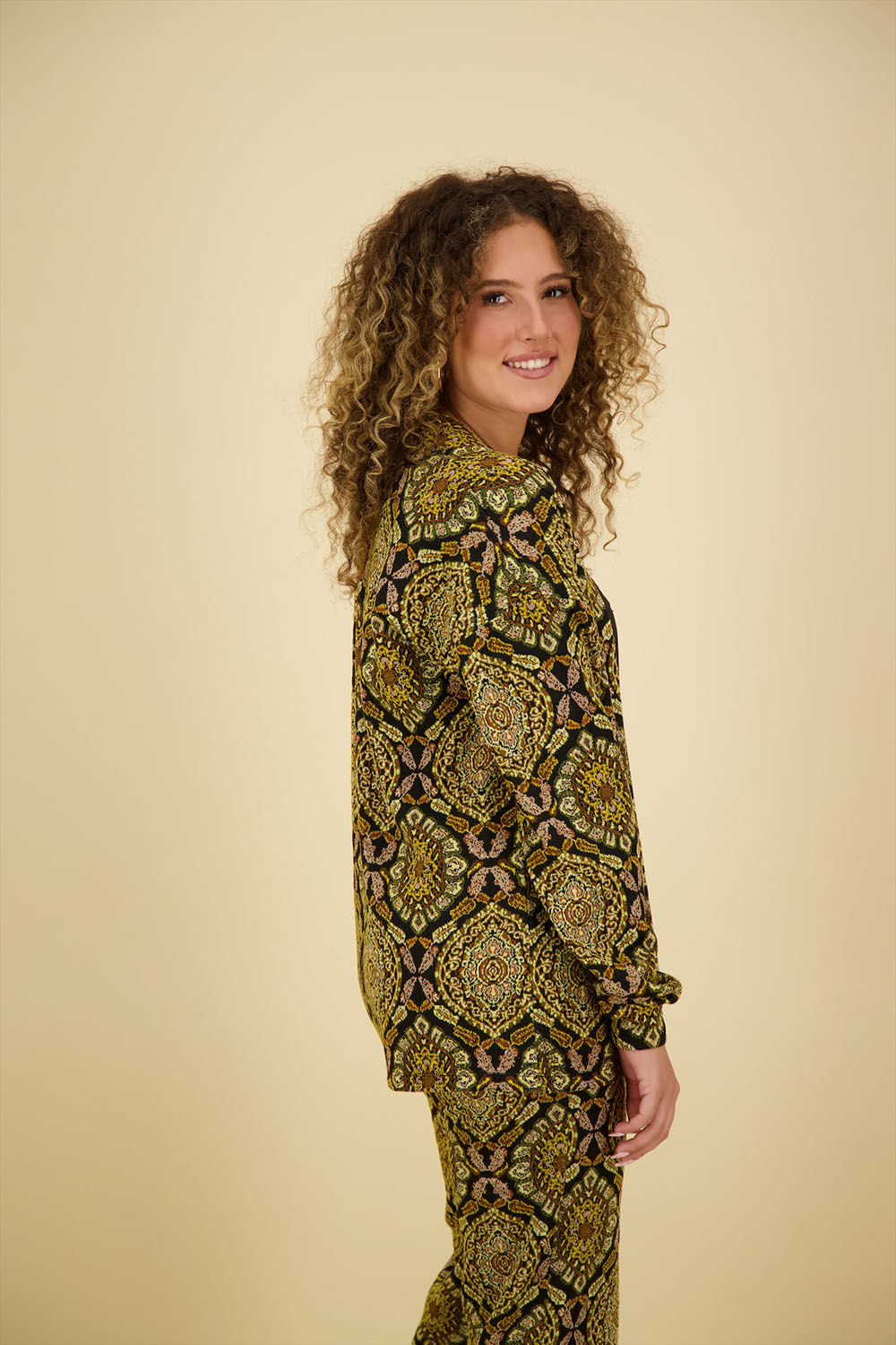 Geisha Vest Zwart Print Geisha Vest Zwart Print