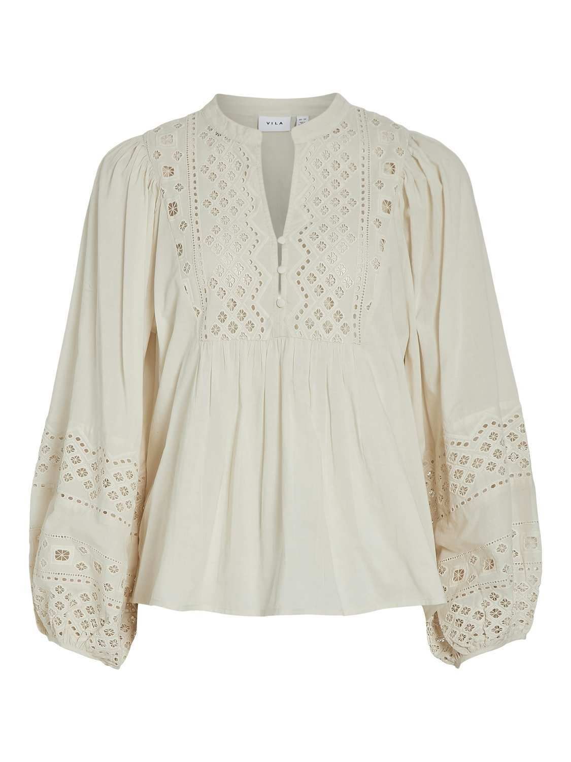 Vila Blouse Dulli Beige