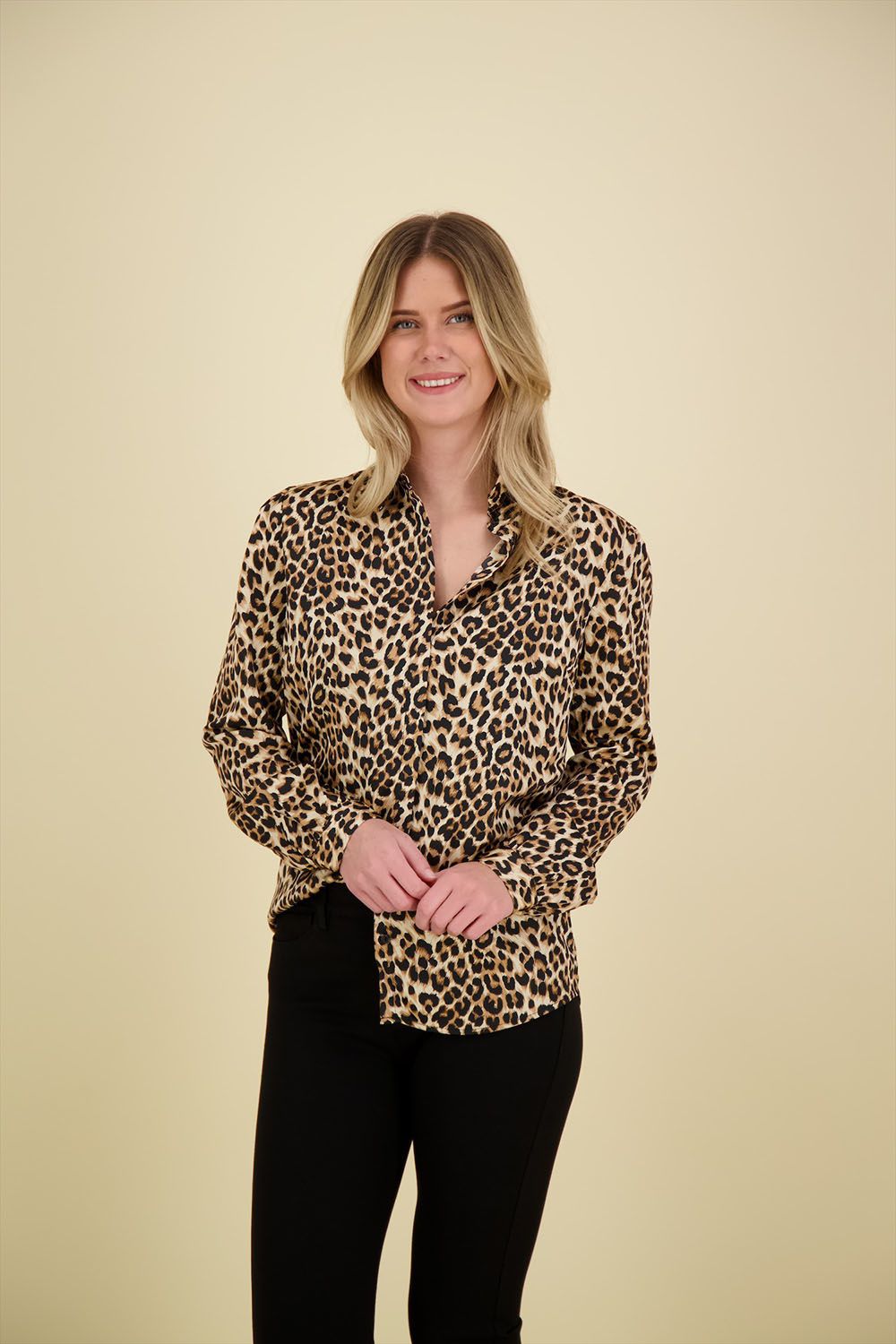 Vila Blouse Ellette Bruin